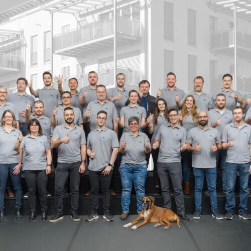 Rubrik Portrait Photographie, Portrait Team Office Komplett, Wehr, Photography by Malco Messerli, eightleins (8lines)