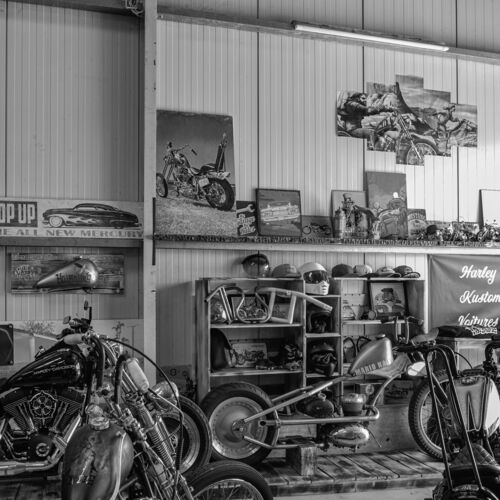 Rubrik Dokumentation Photographie | Mario Haase, HotRodGarage, Courgenay | Photography by Malco Messerli, eightleins (8lines)