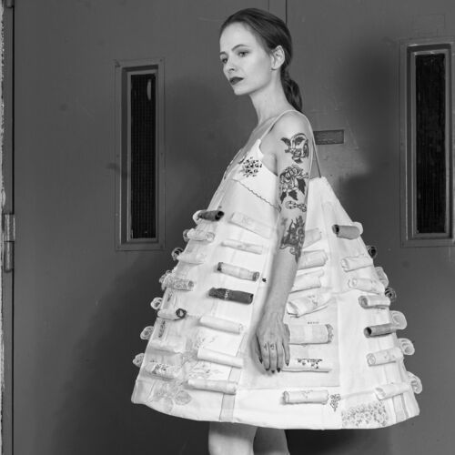 Rubrik Business | Portrait, Abschlussarbeit,  Modedesign, Elvira Grau | Photography by Malco Messerli, eightleins