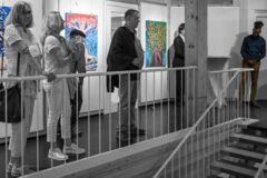 Rubrik Dokumentation Photographie | Anthony Agbovi, Vernissage, Ausstellung, Museum St_Blasien | Photography by Malco Messerli, eightleins (8lines)