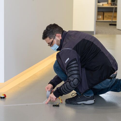 Rubrik Business Photographie, Giovanni Attianese at Work, Tech Park Basel | Photography by Malco Messerli, eightleins (8lines)